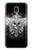 S1434 Skull Wing Tattoo Biker Etui Coque Housse pour Samsung Galaxy J3 (2018), J3 Star, J3 V 3rd Gen, J3 Orbit, J3 Achieve, Express Prime 3, Amp Prime 3