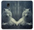 S1516 White Wolf Etui Coque Housse pour Samsung Galaxy J3 (2018), J3 Star, J3 V 3rd Gen, J3 Orbit, J3 Achieve, Express Prime 3, Amp Prime 3