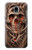 S1675 Skull Blood Tattoo Etui Coque Housse pour Samsung Galaxy J3 (2018), J3 Star, J3 V 3rd Gen, J3 Orbit, J3 Achieve, Express Prime 3, Amp Prime 3