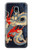 S2073 Japan Dragon Art Etui Coque Housse pour Samsung Galaxy J3 (2018), J3 Star, J3 V 3rd Gen, J3 Orbit, J3 Achieve, Express Prime 3, Amp Prime 3