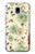 S2179 Flower Floral Vintage Art Pattern Etui Coque Housse pour Samsung Galaxy J3 (2018), J3 Star, J3 V 3rd Gen, J3 Orbit, J3 Achieve, Express Prime 3, Amp Prime 3