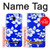 S2244 Motif Hawai Hibiscus Bleu Etui Coque Housse pour Samsung Galaxy J3 (2018), J3 Star, J3 V 3rd Gen, J3 Orbit, J3 Achieve, Express Prime 3, Amp Prime 3
