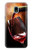 S2396 Red Wine Bottle And Glass Etui Coque Housse pour Samsung Galaxy J3 (2018), J3 Star, J3 V 3rd Gen, J3 Orbit, J3 Achieve, Express Prime 3, Amp Prime 3