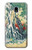 S2491 Hokusai Kirifuri Waterfall at Kurokami Etui Coque Housse pour Samsung Galaxy J3 (2018), J3 Star, J3 V 3rd Gen, J3 Orbit, J3 Achieve, Express Prime 3, Amp Prime 3