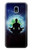 S2527 Yoga Nature Universe Etui Coque Housse pour Samsung Galaxy J3 (2018), J3 Star, J3 V 3rd Gen, J3 Orbit, J3 Achieve, Express Prime 3, Amp Prime 3