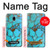 S2685 Aqua Turquoise imprimé graphique Gemme Etui Coque Housse pour Samsung Galaxy J3 (2018), J3 Star, J3 V 3rd Gen, J3 Orbit, J3 Achieve, Express Prime 3, Amp Prime 3