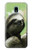 S2708 Smiling Sloth Etui Coque Housse pour Samsung Galaxy J3 (2018), J3 Star, J3 V 3rd Gen, J3 Orbit, J3 Achieve, Express Prime 3, Amp Prime 3