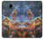 S2822 Mystic Mountain Carina Nebula Etui Coque Housse pour Samsung Galaxy J3 (2018), J3 Star, J3 V 3rd Gen, J3 Orbit, J3 Achieve, Express Prime 3, Amp Prime 3