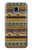 S2860 Aztec Boho Hippie Pattern Etui Coque Housse pour Samsung Galaxy J3 (2018), J3 Star, J3 V 3rd Gen, J3 Orbit, J3 Achieve, Express Prime 3, Amp Prime 3