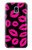 S2933 Pink Lips Kisses on Black Etui Coque Housse pour Samsung Galaxy J3 (2018), J3 Star, J3 V 3rd Gen, J3 Orbit, J3 Achieve, Express Prime 3, Amp Prime 3