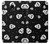 S3261 Smile Skull Halloween Pattern Etui Coque Housse pour Samsung Galaxy J3 (2018), J3 Star, J3 V 3rd Gen, J3 Orbit, J3 Achieve, Express Prime 3, Amp Prime 3