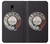 S0059 Retro Rotary Phone Dial On Etui Coque Housse pour Samsung Galaxy J7 (2018), J7 Aero, J7 Top, J7 Aura, J7 Crown, J7 Refine, J7 Eon, J7 V 2nd Gen, J7 Star