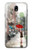 S0108 Girl in The Rain Etui Coque Housse pour Samsung Galaxy J7 (2018), J7 Aero, J7 Top, J7 Aura, J7 Crown, J7 Refine, J7 Eon, J7 V 2nd Gen, J7 Star