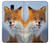 S0417 Fox Etui Coque Housse pour Samsung Galaxy J7 (2018), J7 Aero, J7 Top, J7 Aura, J7 Crown, J7 Refine, J7 Eon, J7 V 2nd Gen, J7 Star