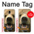 S0840 Grizzly Bear visage Etui Coque Housse pour Samsung Galaxy J7 (2018), J7 Aero, J7 Top, J7 Aura, J7 Crown, J7 Refine, J7 Eon, J7 V 2nd Gen, J7 Star