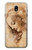S1045 Leonardo da Vinci Woman's Head Etui Coque Housse pour Samsung Galaxy J7 (2018), J7 Aero, J7 Top, J7 Aura, J7 Crown, J7 Refine, J7 Eon, J7 V 2nd Gen, J7 Star