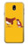 S1093 Rooster and Cat Joke Etui Coque Housse pour Samsung Galaxy J7 (2018), J7 Aero, J7 Top, J7 Aura, J7 Crown, J7 Refine, J7 Eon, J7 V 2nd Gen, J7 Star
