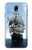 S1096 Sailing Ship in an Ocean Etui Coque Housse pour Samsung Galaxy J7 (2018), J7 Aero, J7 Top, J7 Aura, J7 Crown, J7 Refine, J7 Eon, J7 V 2nd Gen, J7 Star