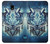 S1135 Wolf with knives Rock Etui Coque Housse pour Samsung Galaxy J7 (2018), J7 Aero, J7 Top, J7 Aura, J7 Crown, J7 Refine, J7 Eon, J7 V 2nd Gen, J7 Star