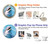 S1291 Les Dauphins en Mer Coque Housse pour Samsung Galaxy J7 (2018), J7 Aero, J7 Top, J7 Aura, J7 Crown, J7 Refine, J7 Eon, J7 V 2nd Gen, J7 Star