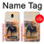 S1292 l'éléphant Etui Coque Housse pour Samsung Galaxy J7 (2018), J7 Aero, J7 Top, J7 Aura, J7 Crown, J7 Refine, J7 Eon, J7 V 2nd Gen, J7 Star