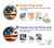 S2349 Old American Drapeau Etui Coque Housse pour Samsung Galaxy J7 (2018), J7 Aero, J7 Top, J7 Aura, J7 Crown, J7 Refine, J7 Eon, J7 V 2nd Gen, J7 Star