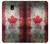 S2490 Canada Maple Leaf Flag Texture Etui Coque Housse pour Samsung Galaxy J7 (2018), J7 Aero, J7 Top, J7 Aura, J7 Crown, J7 Refine, J7 Eon, J7 V 2nd Gen, J7 Star