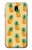 S3258 Pineapple Pattern Etui Coque Housse pour Samsung Galaxy J7 (2018), J7 Aero, J7 Top, J7 Aura, J7 Crown, J7 Refine, J7 Eon, J7 V 2nd Gen, J7 Star