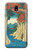 S3348 Utagawa Hiroshige The Monkey Bridge Etui Coque Housse pour Samsung Galaxy J7 (2018), J7 Aero, J7 Top, J7 Aura, J7 Crown, J7 Refine, J7 Eon, J7 V 2nd Gen, J7 Star