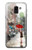 S0108 Girl in The Rain Etui Coque Housse pour Samsung Galaxy J6 (2018)