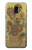 S0214 Van Gogh Vase Fifteen Sunflowers Etui Coque Housse pour Samsung Galaxy J6 (2018)