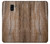 S0599 Wood Graphic Printed Etui Coque Housse pour Samsung Galaxy J6 (2018)