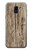 S0600 Wood Graphic Printed Etui Coque Housse pour Samsung Galaxy J6 (2018)