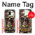 S0753 crâne Wing Etui Coque Housse pour Samsung Galaxy J6 (2018)