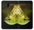 S1021 Gold Arowana Fish Etui Coque Housse pour Samsung Galaxy J6 (2018)