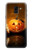S1083 Pumpkin Spider Candles Halloween Etui Coque Housse pour Samsung Galaxy J6 (2018)