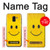 S1146 Sourire Soleil Jaune Etui Coque Housse pour Samsung Galaxy J6 (2018)