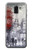 S1295 Eiffel Painting of Paris Etui Coque Housse pour Samsung Galaxy J6 (2018)