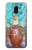 S1424 Sea Turtle Etui Coque Housse pour Samsung Galaxy J6 (2018)