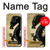 S1482 Peinture Noir dragon Etui Coque Housse pour Samsung Galaxy J6 (2018)