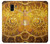 S1789 Ammonite Fossils Etui Coque Housse pour Samsung Galaxy J6 (2018)
