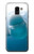 S1801 Beluga Whale Smile Whale Etui Coque Housse pour Samsung Galaxy J6 (2018)