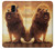 S1957 Lion Aslan Etui Coque Housse pour Samsung Galaxy J6 (2018)