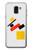 S1958 Malevich Suprematism Etui Coque Housse pour Samsung Galaxy J6 (2018)