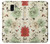 S2179 Flower Floral Vintage Art Pattern Etui Coque Housse pour Samsung Galaxy J6 (2018)