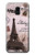 S2211 Paris Postcard Eiffel Tower Etui Coque Housse pour Samsung Galaxy J6 (2018)