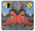 S2234 Zen Master Bodhidharma Yoshitoshi Etui Coque Housse pour Samsung Galaxy J6 (2018)