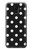 S2299 Black Polka Dots Etui Coque Housse pour Samsung Galaxy J6 (2018)