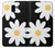 S2315 Daisy White Flowers Etui Coque Housse pour Samsung Galaxy J6 (2018)