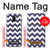 S2345 Marine Bleu Shavron Zig zag Etui Coque Housse pour Samsung Galaxy J6 (2018)